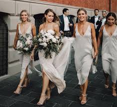 Silver Slip Bridesmaid Dresses Slip Bridesmaids Dresses Silver Bridesmaid Dresses Bridesmaid Pictures