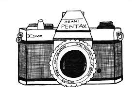 Inspired By Pinterest Gayatri S Challenge Camera Drawing Camera Clip Art Camera Drawing Art