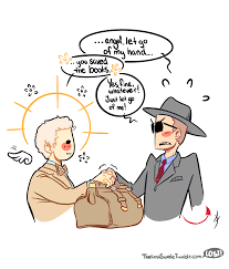 Some Kind Of Writer Of Fanfic Aziraphale Hanging Out On Noah S Ark Watching The Good Omens Book Precious Book Ineffable Husbands