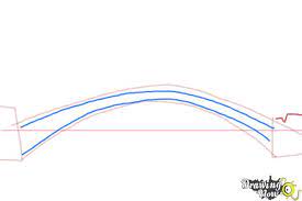 Attach it to the post using a short curved line. How To Draw A Bridge Step By Step Drawingnow