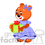 Saw something that caught your attention? Teddy Bear Giving A Flower Animation Commercial Use Gif Swf Fla Animation 370441 Graphics Factory