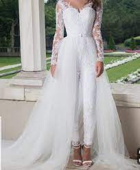 Golden vibes photo and her talented team of wedding vendors made their 60s inspired wedding dreams come to life! White Bridal Jumpsuit With Side Capewhite Prom Etsy