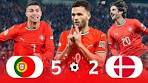 Portugal Vs Denmark | 5 - 2 | Extended Highlights And Goals - YouTube