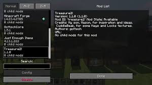 This can cause your worlds . Treasure2 Mod For Minecraft 1 12 2 A Hidden Precious Treasures