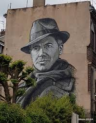 Fresque De Jean Moulin Par Jimmyc Entre Patrimoine Et Nature Jean Moulin Fresque Le Moulin