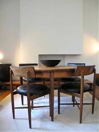 Kofod Larsen Teak Dining Table Chairs Denmark Interior Matrum Inspiration Inredning