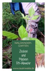 Zecken Abwehr Spray Diy Anleitung Raus Im Walde In 2020 Zecken Waldkindergarten Spray