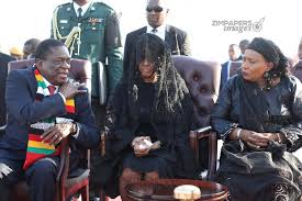 How the mugabes' time ran out. Grace Mugabe Sat Uncomfortably Next To Mnangagwa Pictures Nehanda Radio