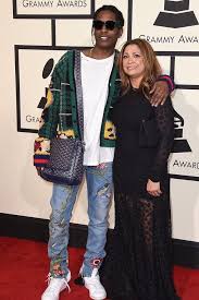 See more ideas about asap rocky, pretty flacko, rocky. Asap Rocky On The Red Carpet At The 58th Annual Grammy Awards On Looklive Asap Rocky Celebrity Sneakers Mens Street Style