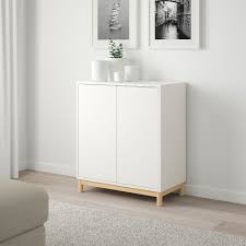 Eket Combinaison Rangement Avec Pieds Blanc 70x35x80 Cm Ikea Meuble Rangement Mobilier Flexible Rangement
