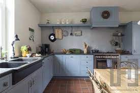 landelijke keuken blauw keuken keuken inspiratie keuken idee