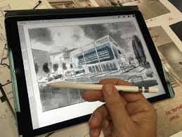 Akers Architectural Rendering Youtube Ipad Pro Art App Design Ipad Ipad Drawings