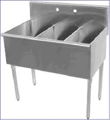 3 compartment sink