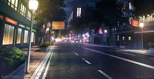 Shanghai S Street Visual Novel Background By Giaonp Anime Backgrounds Wallpapers Anime Scenery Street Background