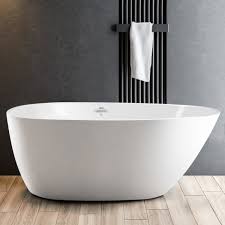 Bathtubs are not a necessity in a bathroom as long as there is a shower. Ferdy Luna 55 X 30 Freestanding Soaking Acrylic Bathtub Wayfair