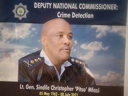 sapsHQ Minister of Police General #BhekiCele, National Commissioner General Sitole and #SAPS senior management just arrived @ Pretoria West #SAPS Academy for the memorial service of late #DNC Crime Detection, Lt. Gen