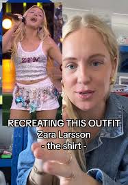 Zara Larsson Tassel Outfit