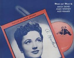 Candy 1944 Vintage Sheet Music Song Score