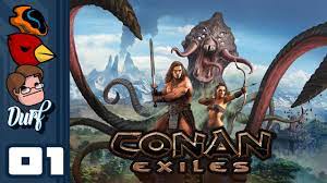 The barbarian edition was a special installment of the game, released january 31, 2017. Let S Play Conan Exiles Pc Gameplay Part 1 Off The Raft And Into The Past Youtube