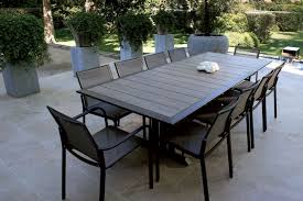 magnifique salon de jardin bois metal outdoor living decor outdoor tables outdoor patio table