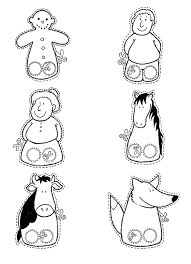 Gingerbread Man Printables Puppet Finger Puppets Finger Puppet Patterns Puppets
