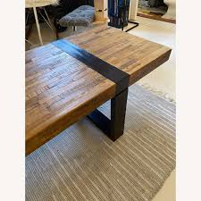 Coffee tables complete the living room. Crate Barrel Seguro Rectangular Coffee Table Aptdeco