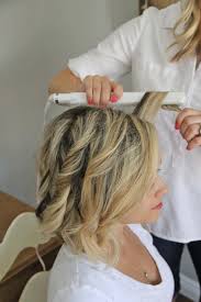 The celebrities have played an extra large role in the promotion of short hair as they have worn it excessively and have made it the talk of every town. Curl Away From Face Short Hair Waves Hair Styles Beach Waves For Short Hair