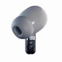 The clear plastic allows one to see through part of the case and also peek at the internals of the wireless earbuds. Zwdsytrs1 L9gm