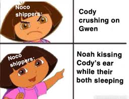 Noco Noahxcody Totaldrama Totaldramameme Total Drama Island Drama Funny Memes