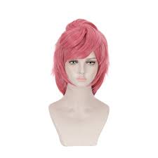 Maybe you would like to learn more about one of these? Jojo S Bizarre Adventure Golden Wind Trish Una Cosplay Wig Anime Pink Synthetic Hair Halloween Costume Party Play Wigs Buy At The Price Of 13 79 In Aliexpress Com Imall Com
