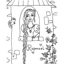 Released in 2010, it is based on the german fairy simple tangled coloring page to print and color for free, inspired by 2010 disney movie. Rapunzel Coloring Pages Kids Drawing Xcolorings Com