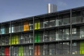 Learning Research Building Southmead Hospital By Avanti Architects Bristol United Kingdom Colour In Architec Colour Architecture Architecture Building