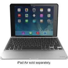 Best Buy Zagg Folio Slim Keyboard Case For Apple Ipad Air 2 Black Id6zf2 Bb0 Keyboard Case Ipad Mini Ipad Case