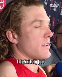 "If there's an absolute chance in hell, you better believe I'm going to be  in there.", Harrison Bader plans to leave it all