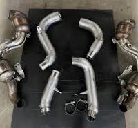 Downpipes Kit For Mercedes-Benz GLS63 AMG X167 With M177 4L Twin Turbo  Engine