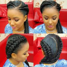 African women love to wear this big box braided black hairstyle to stay updated with latest trend. See The Most Fashionable Hair Braids For Dark Skinned Women
