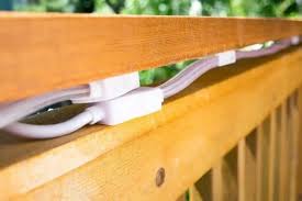 Rope lights for deck railing. How To Add Outdoor Rope Lights To A Deck Railing The Handyman S Daughter