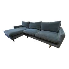 1 tree planted for every order. Room Board Jasper Velvet Sectional Original Price 3 500 Design Plus Gallery