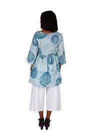 Oversize jusqu'a la taille 52. Tunique Blanche De Plage Pour Un Style Boheme Nohra