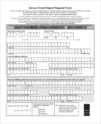 Differences between credit score and credit report. Free 8 Sample Annual Credit Report Forms In Pdf Ms Word Pages