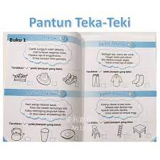 Makna pantun teka teki, yakni dapat menghibur setiap orang yang membacanya, sehingga si pembaca dapat dengan cepat menerka dan menebak jawaban dari pantun teka teki tersebut. Alj Siri Cabar Minda Pantun Teka Teki Book 1 4 Shopee Singapore