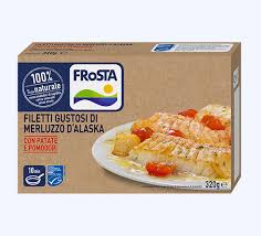 Semplice e buono il merluzzo in padella con patate e olive, un secondo piatto perfetto se volete restare leggeri con gusto, ovviamente deve piacervi, ottimo sia a pranzo che cena. Filetti Gustosi Di Merluzzo D Alaska Con Patate E Pomodori Frosta