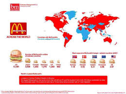 Mcdonald S Across The World Ap Human Geography Map Ap World History