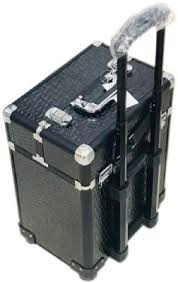 Hard case, light, stylish and sturdy vanity case. Fundatraders Professional Big Trolly Vanity Bag Vanity Case Makeup Trolley Box Professional Vanity Box Travelling Vanity Box Vanity Box Black Buy At The Price Of 210 43 In Flipkart Com Imall Com