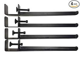 Shepherd Hardware 8130e 16 Adjustable Fit Table Clamp Legs Black Amazon Com Table Clamp Tall Coffee Table Modern Table Legs