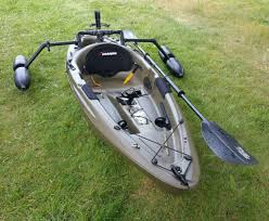Over 30 years of experience have taught carver important lessons in fabric choice and finishing. My Sundolphin Journey 10ss With Outriggers I Created From A Pinterest Pin Floated Excellent And Is Not Tipp Kayak Fishing Setup Kayak Fishing Diy Angler Kayak