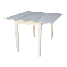 International Concepts Square Dual Drop Leaf Dining Table 40 In X 24 In X 40 In Dining Table Square Dining Tables Drop Leaf Dining Table