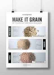 Make It Grain Infographic On Behance Grains How To Make Farro Rice