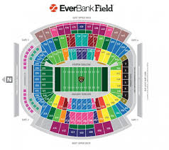 Everbank Field Map State Map