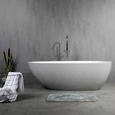 Check spelling or type a new query. Freestanding Bathtub Oceania Made Of Solid Surface 170x85cm Rubble Matt Grey